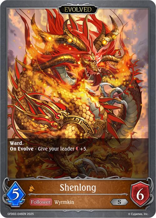 Shenlong (Evolved) (GFD02-046EN) [Treacherous Ambitions]