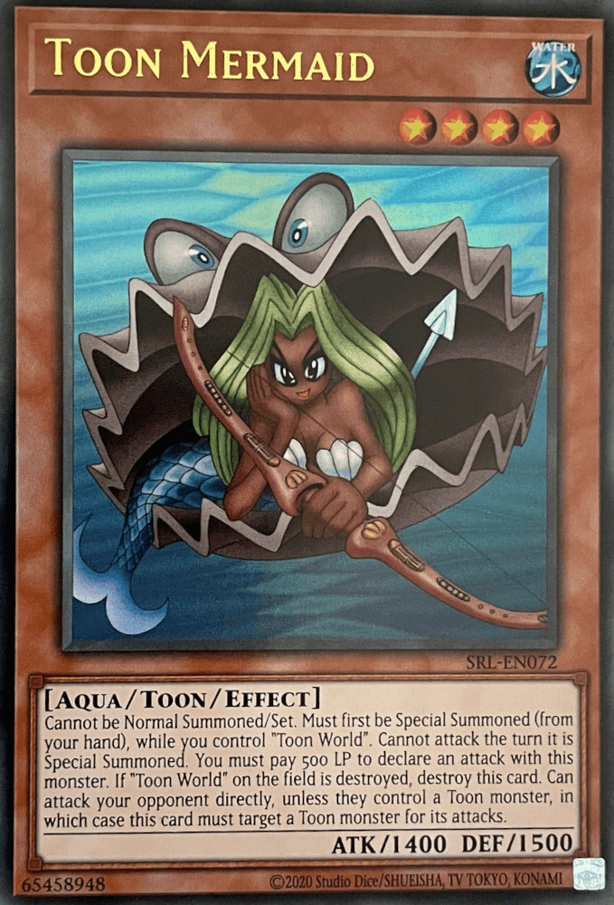 Toon Mermaid (25th Anniversary) [SRL-EN072] Ultra Rare (ONLINE ORDER ONLY)