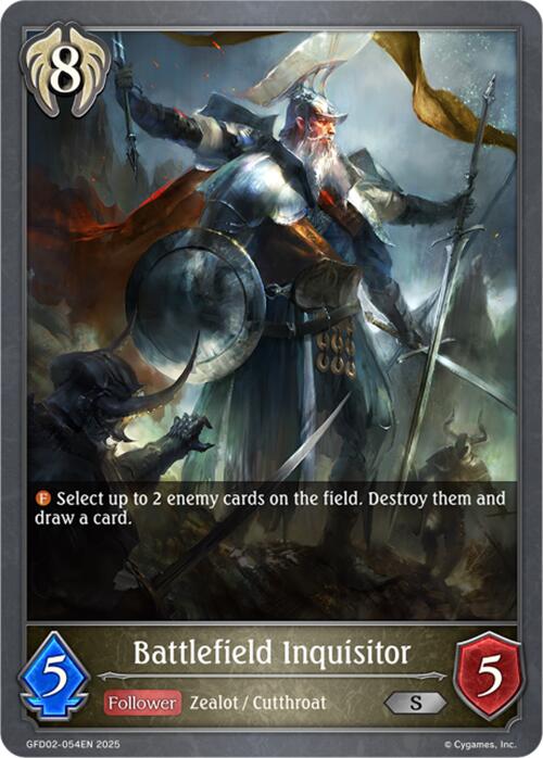 Battlefield Inquisitor (GFD02-054EN) [Treacherous Ambitions]