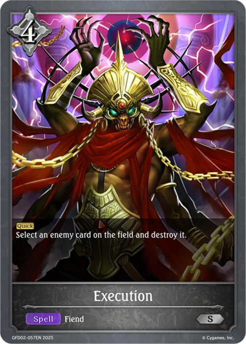 Execution (GFD02-057EN) [Treacherous Ambitions]