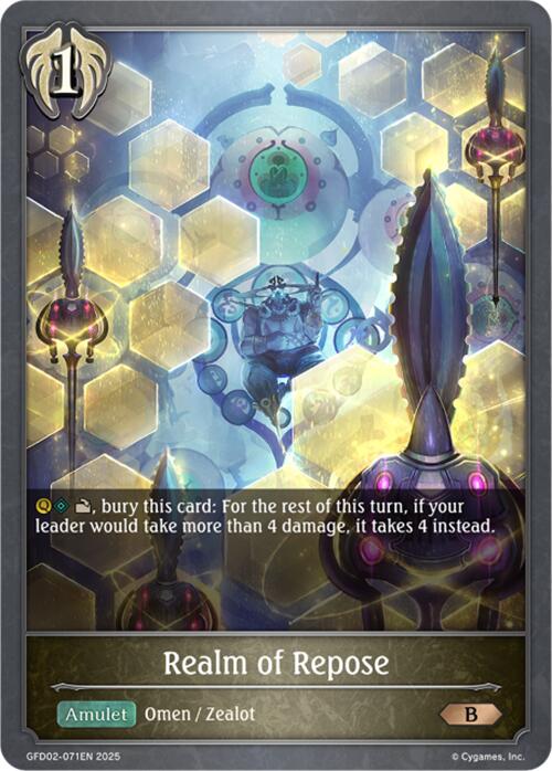 Realm of Repose (GFD02-071EN) [Treacherous Ambitions]