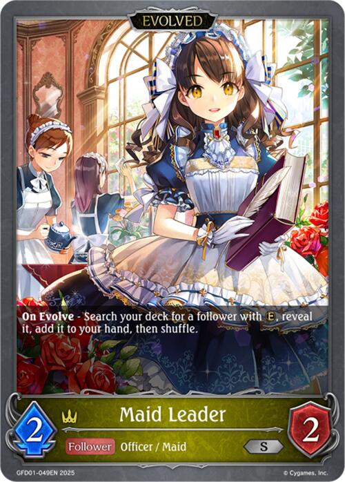 Maid Leader (Evolved) (GFD01-049EN) [Luxheart Legends]