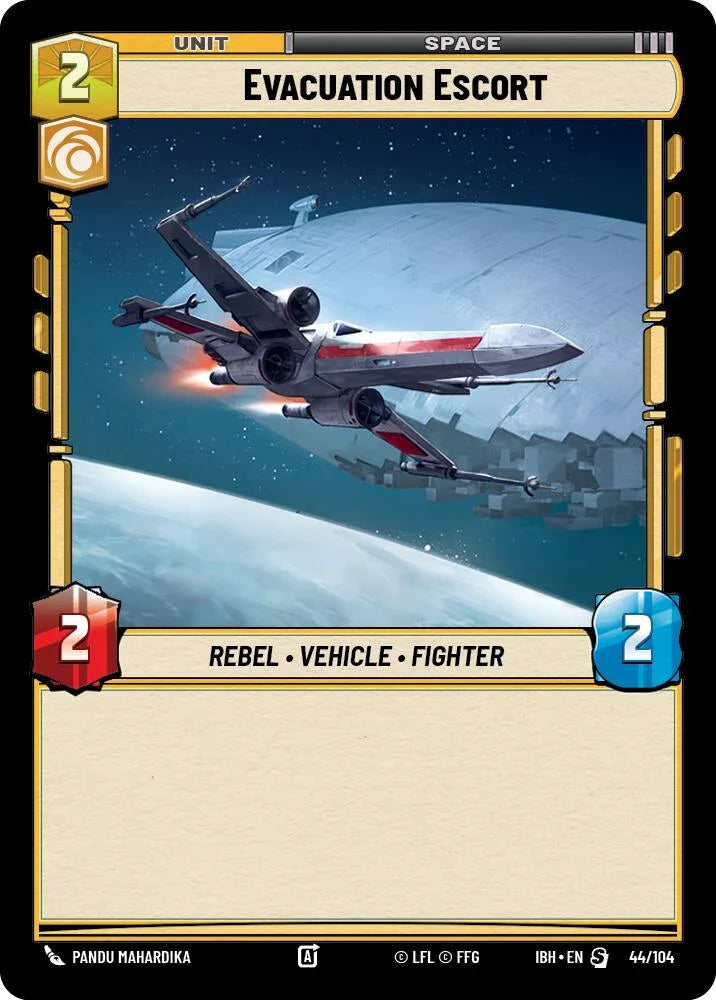 Evacuation Escort (44/104) (44/104) [Intro Battle: Hoth] (ONLINE ORDER ONLY)