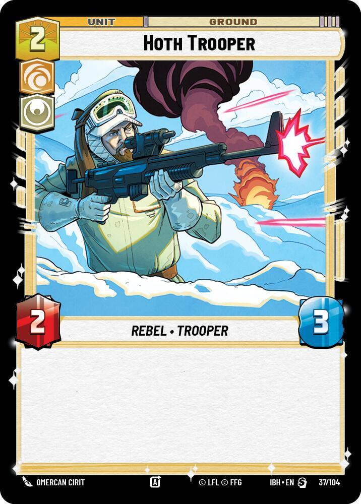 Hoth Trooper (37/104) (37/104) [Intro Battle: Hoth] (ONLINE ORDER ONLY)