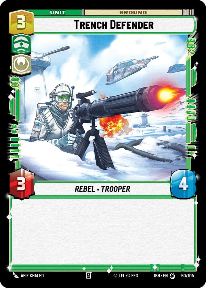 Trench Defender (50/104) (50/104) [Intro Battle: Hoth] (ONLINE ORDER ONLY)