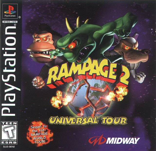 Rampage 2: Universal Tour (Playstation) (ONLINE ORDER ONLY)