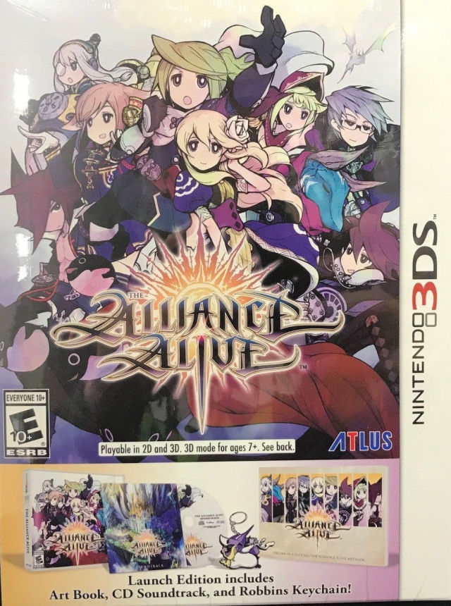 The Alliance Alive Launch Edition (Nintendo 3DS) (ONLINE ORDER ONLY)