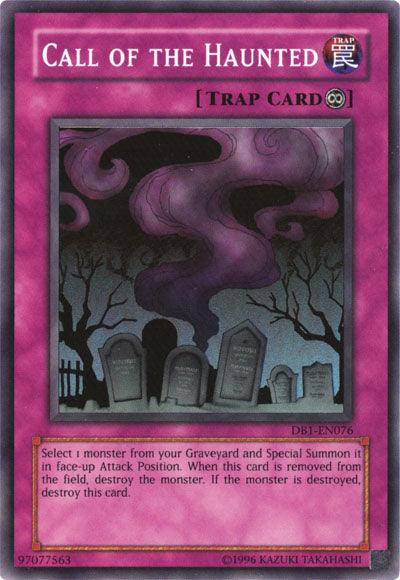 Call Of The Haunted [DB1-EN076] Super Rare (ONLINE ORDER ONLY)