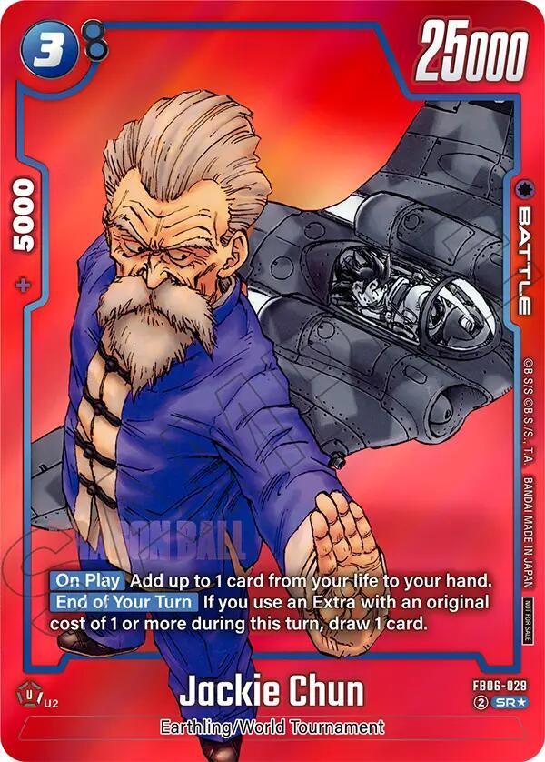Jackie Chun (Limited Pack MANGA Version 01) [Tournament and Championship Promos] (ONLINE ORDER ONLY)