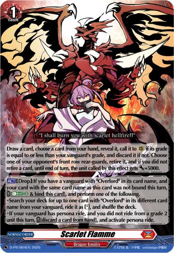 Scarlet Flamme (D-PR-904EN) [Dragonsoul Resonance]
