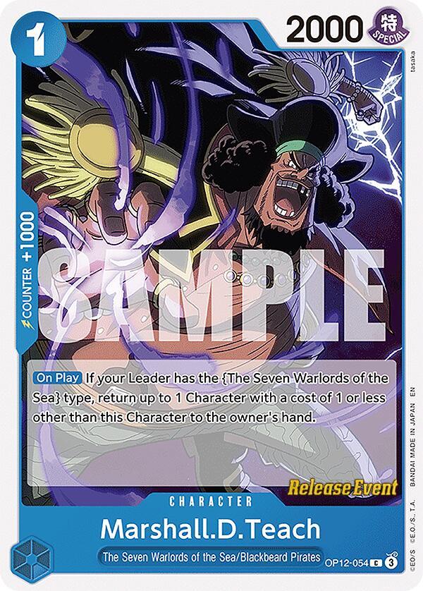Marshall.D.Teach [Legacy of the Master Release Event Cards] (ONLINE ORDER ONLY)