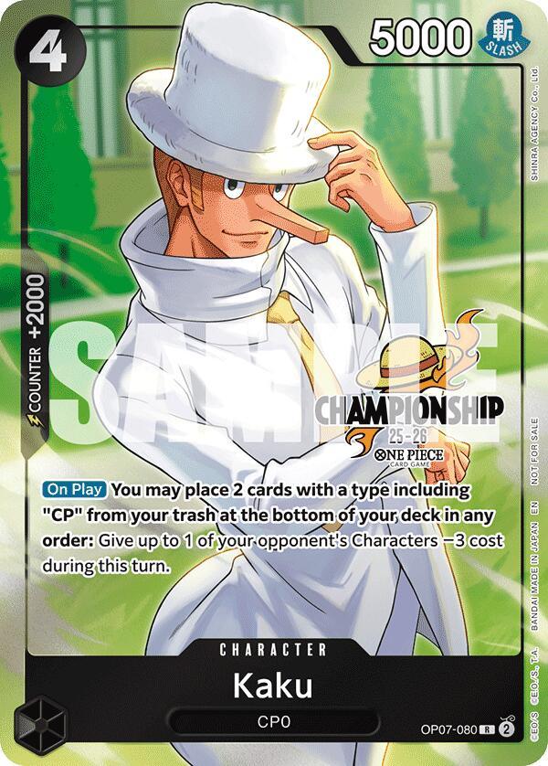 Kaku (CS 25-26 Celebration Pack) [One Piece Promotion Cards] (ONLINE ORDER ONLY)
