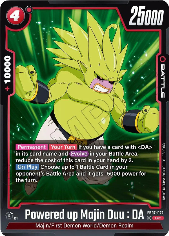 Powered Up Majin Buu : DA [Wish For Shenron] (ONLINE ORDER ONLY)