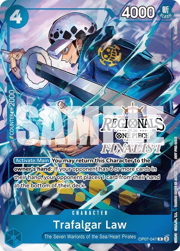 Trafalgar Law (Online Regional Finalist Card Set 2025 Vol.2) [One Piece Promotion Cards] (ONLINE ORDER ONLY)