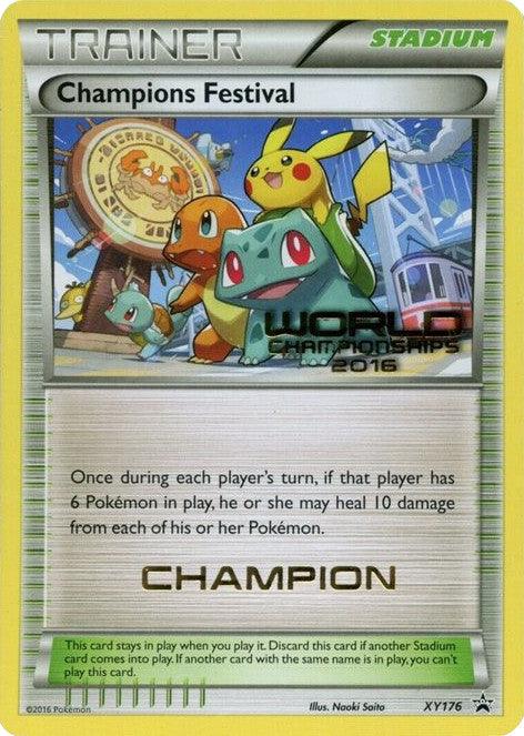 Champions Festival (XY176) (2016 Champion) [XY: Black Star Promos] (Online Only)