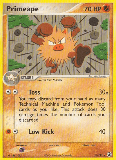 Primeape (28/112) [EX: FireRed & LeafGreen] (Online Only)