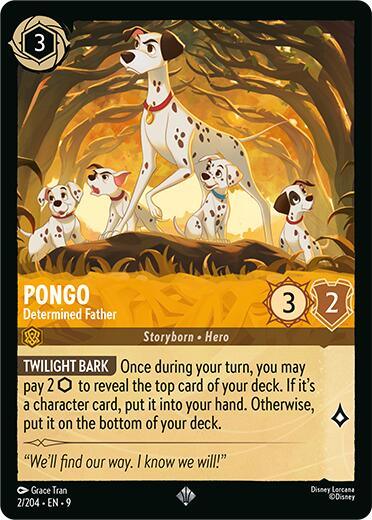 Pongo - Determined Father (2/204) [Fabled] (ONLINE ORDER ONLY)