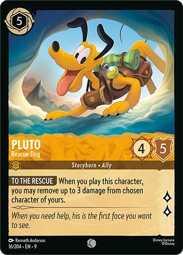Pluto - Rescue Dog (16/204) [Fabled] (ONLINE ORDER ONLY)