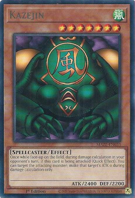 Kazejin [MAZE-EN033] Rare (ONLINE ORDER ONLY)
