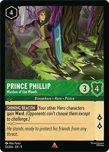Prince Phillip - Warden of the Woods (72/204) [Fabled] (ONLINE ORDER ONLY)