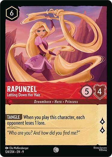 Rapunzel - Letting Down Her Hair (124/204) [Fabled] (ONLINE ORDER ONLY)