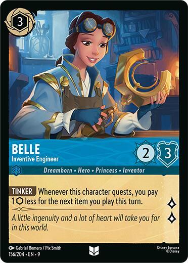 Belle - Inventive Engineer (156/204) [Fabled] (ONLINE ORDER ONLY)