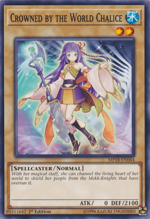 Crowned by the World Chalice [MP18-EN044] Common (ONLINE ORDER ONLY)