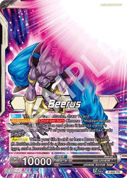 Beerus // Beerus, Dignified Destruction (Gold Stamped) (P-695) [Promotion Cards] (ONLINE ORDER ONLY)