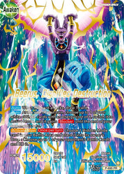 Beerus // Beerus, Dignified Destruction (Gold Stamped) (P-695) [Promotion Cards] (ONLINE ORDER ONLY)