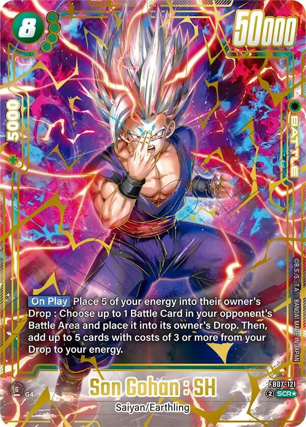 Son Gohan : SH (FB07-121) (Alternate Art) [Wish For Shenron] (ONLINE ORDER ONLY)