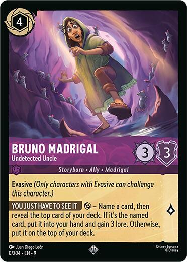 Bruno Madrigal - Undetected Uncle (0/204) [Fabled] (ONLINE ORDER ONLY)