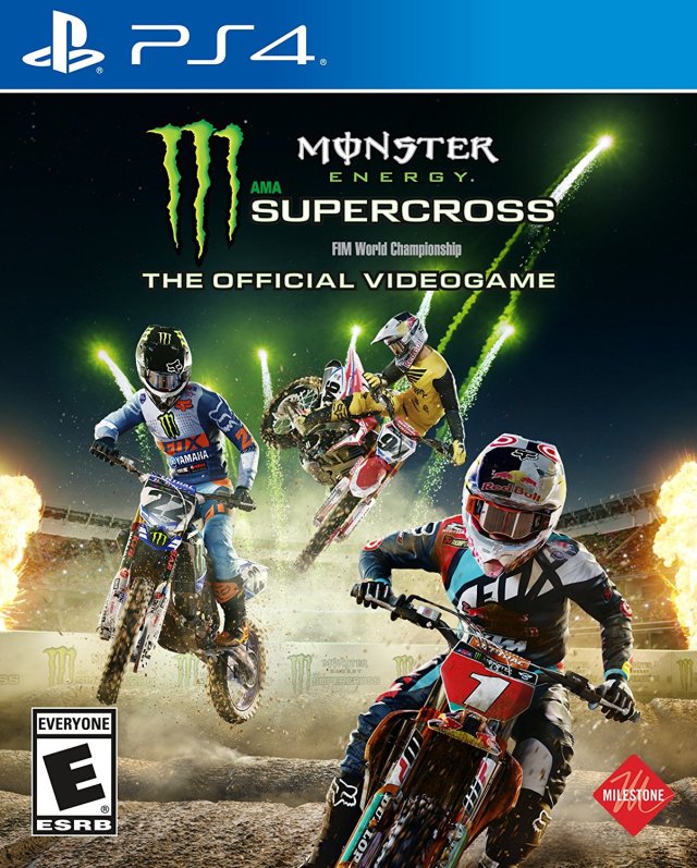Monster Energy Supercross - The Official Videogame (Playstation 4) (Online Only)