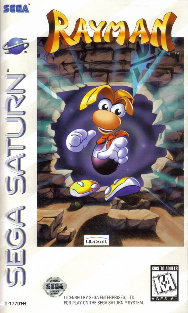 Rayman (Sega Saturn) (ONLINE ORDER ONLY)