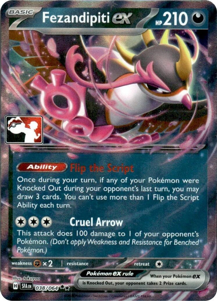 Fezandipiti ex (038/064) [Prize Pack Series Seven] (ONLINE ORDER ONLY)