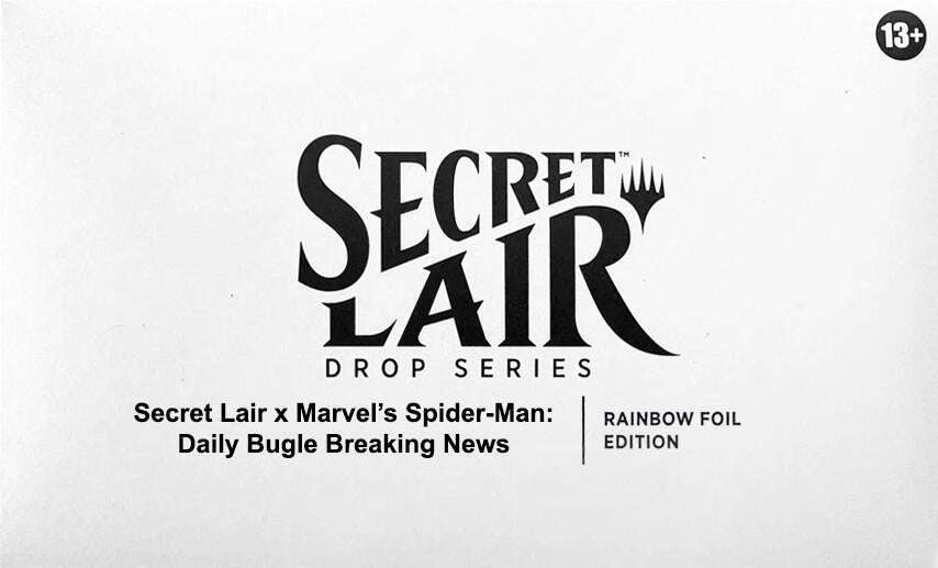 Secret Lair Drop: Secret Lair x Marvel's Spider-Man: Daily Bugle Breaking News - Rainbow Foil Edition [SLD] (ONLINE ORDER ONLY)
