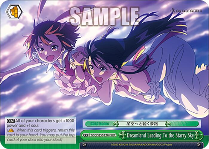 Dreamland Leading To the Starry Sky (GGO/SE50-E16H HRR) [SAO Alternative–Gun Gale Online–2 Premium Booster]