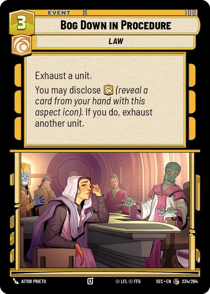 Bog Down in Procedure (234/264) (234/264) [Secrets of Power] (ONLINE ORDER ONLY)