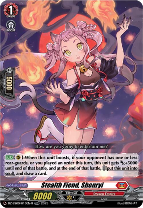Stealth Fiend, Shenryi (TDR) (DZ-SS09/010EN-R) [Zero Tendo Start Deck]