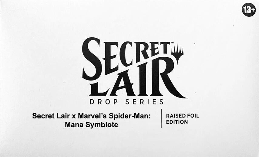Secret Lair Drop: Secret Lair x Marvel's Spider-Man: Mana Symbiote - Raised Foil Edition [SLD] (ONLINE ORDER ONLY)