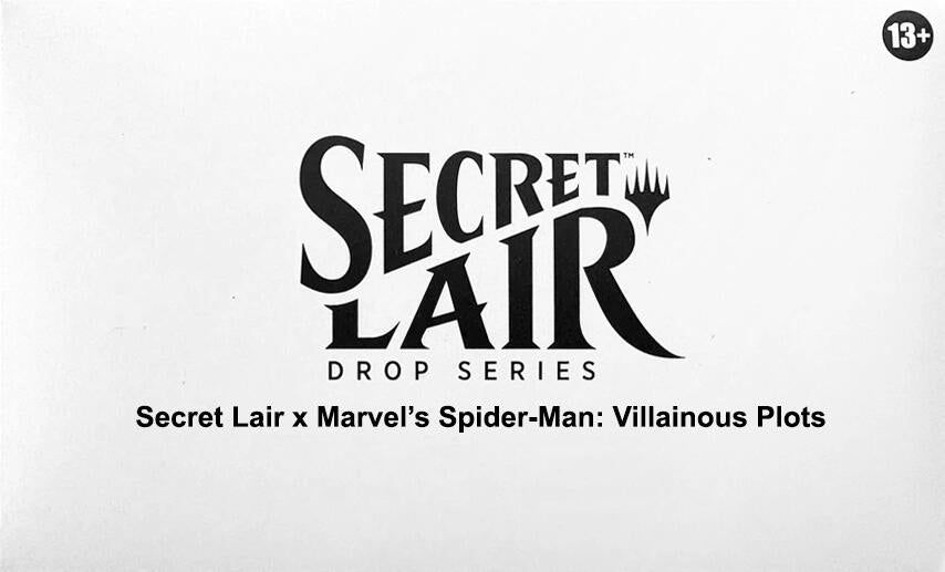 Secret Lair Drop: Secret Lair x Marvel's Spider-Man: Villainous Plots - Non-Foil Edition [SLD] (ONLINE ORDER ONLY)