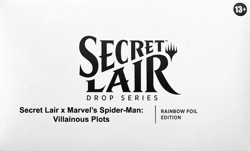 Secret Lair Drop: Secret Lair x Marvel's Spider-Man: Villainous Plots - Rainbow Foil Edition [SLD] (ONLINE ORDER ONLY)