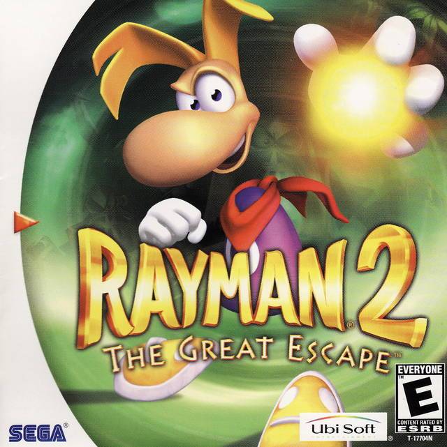 Rayman 2: The Great Escape (Sega Dreamcast) (ONLINE ORDER ONLY)