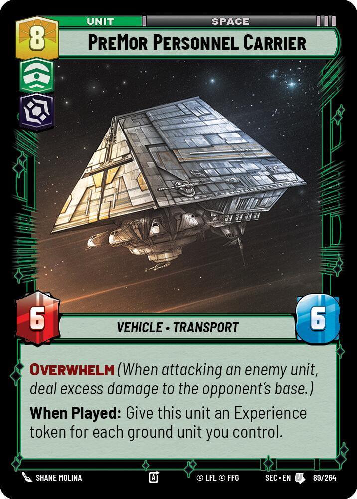 PreMor Personnel Carrier (89/264) (89/264) [Secrets of Power] (ONLINE ORDER ONLY)