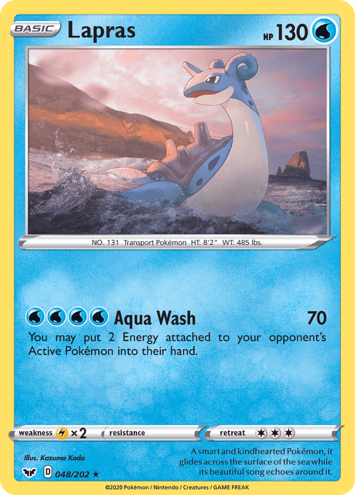Lapras (048/202) [Sword & Shield: Base Set] (Online Only)