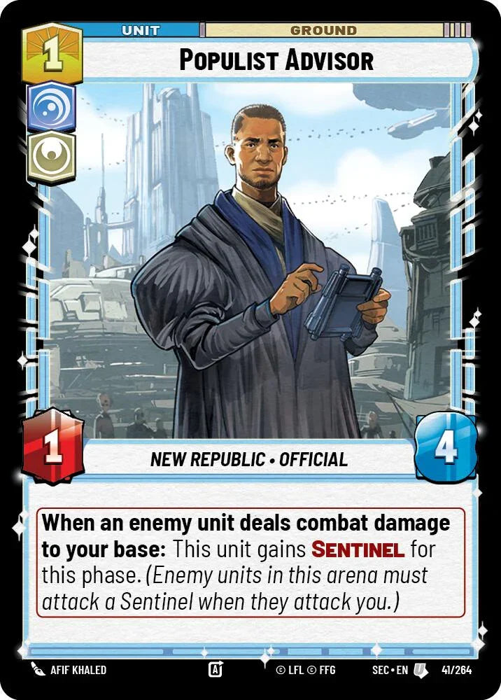 Populist Advisor (41/264) (41/264) [Secrets of Power] (ONLINE ORDER ONLY)