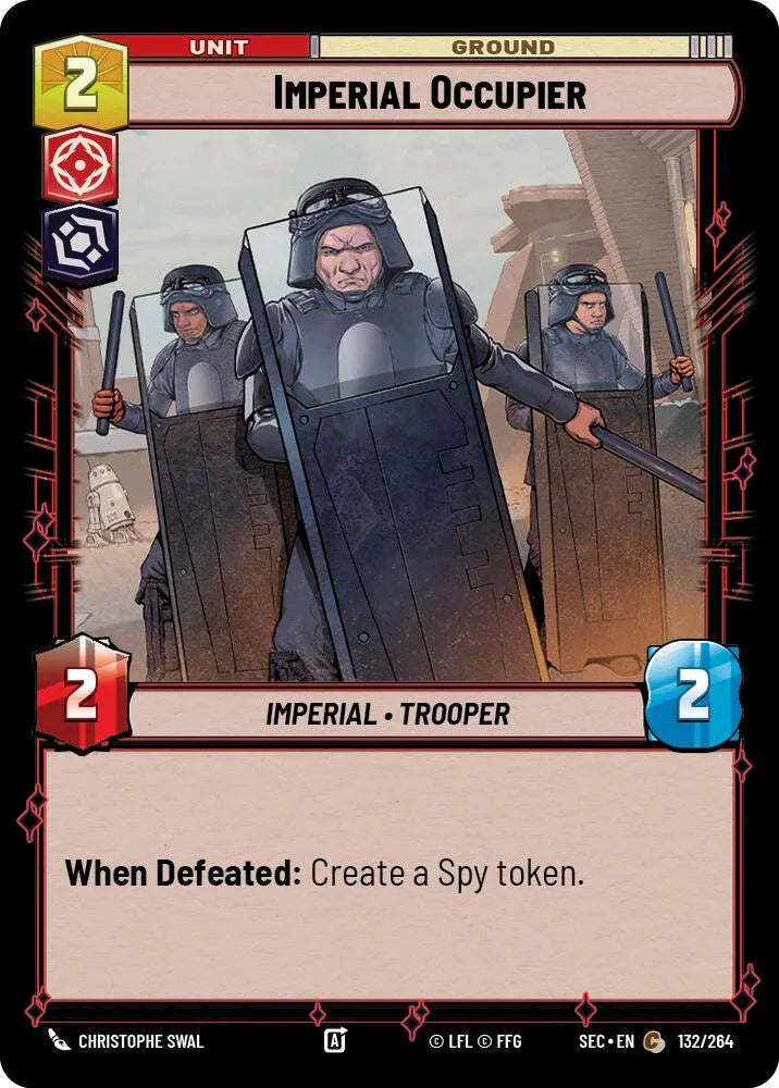 Imperial Occupier (132/264) (132/264) [Secrets of Power] (ONLINE ORDER ONLY)