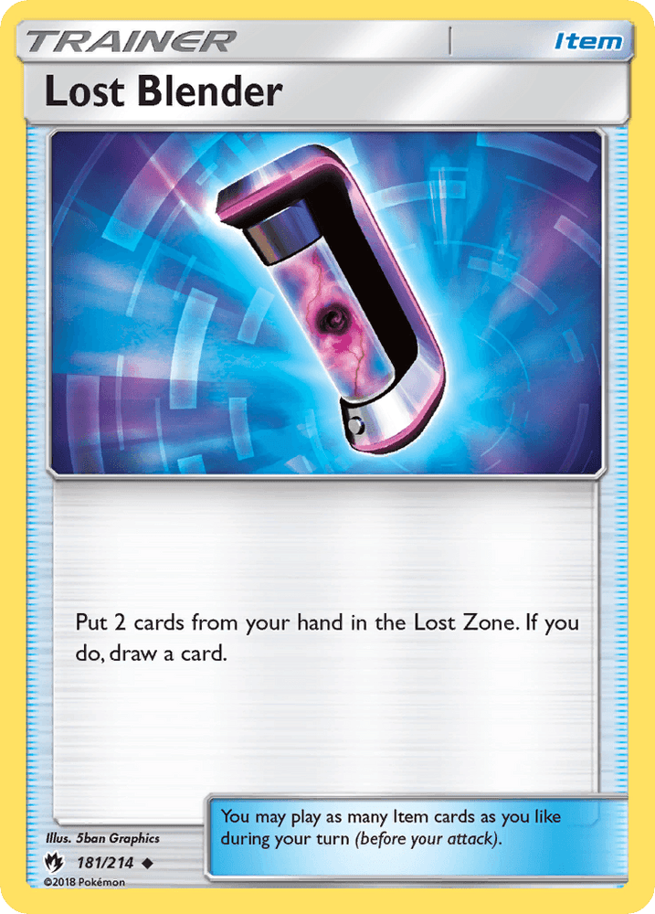 Lost Blender (181/214) [Sun & Moon: Lost Thunder] (Online Only)