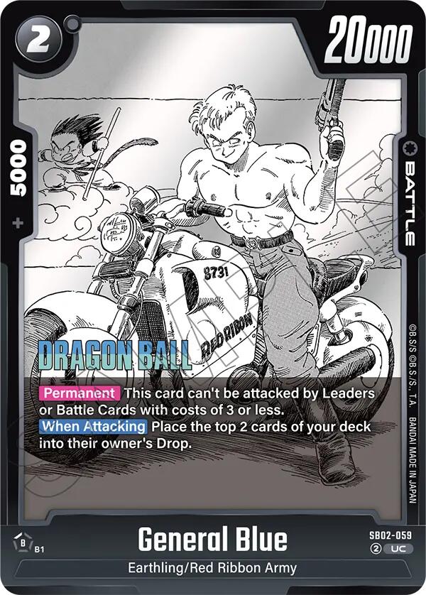 General Blue [Manga Booster 02] (ONLINE ORDER ONLY)