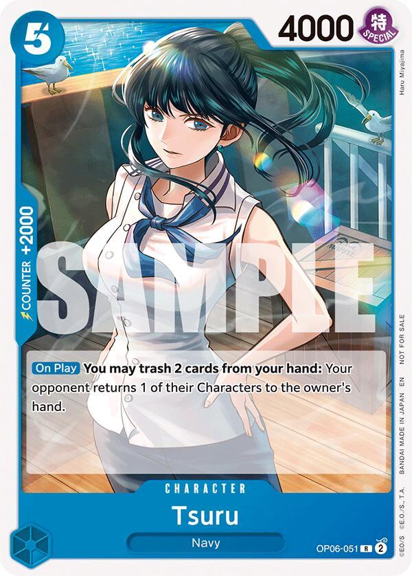 Tsuru (Tournament Pack 2025 Vol. 4) [One Piece Promotion Cards] (ONLINE ORDER ONLY)