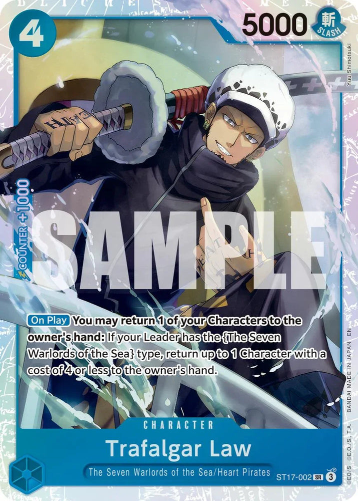 Trafalgar Law (ST17-002) (Reprint) [Premium Booster -The Best- Vol. 2] (ONLINE ORDER ONLY)